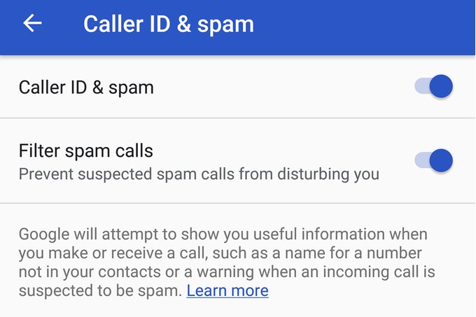 تطبيق Google Phone يطلق ميزة منع المكالمات المزعجة تلقائياً مدونة نظام أون لاين التقنية