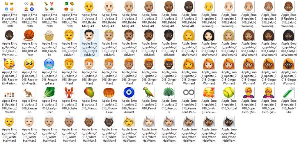  آبل تحتفي باليوم العالمي للرموز التعبيرية بإطلاق 70 رمز جديد Emoji-70-1024x497