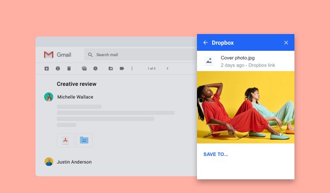 دروب بوكس تطرح إضافة خاصة لدمج الخدمة مع البريد الالكتروني Gmail