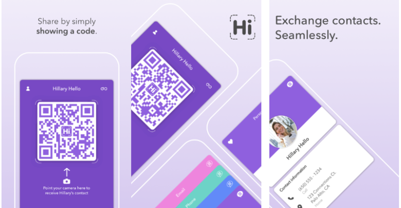 تطبيق HiHello الجديد لتنظيم بطاقات العمل ومشاركتها بشكل أسرع