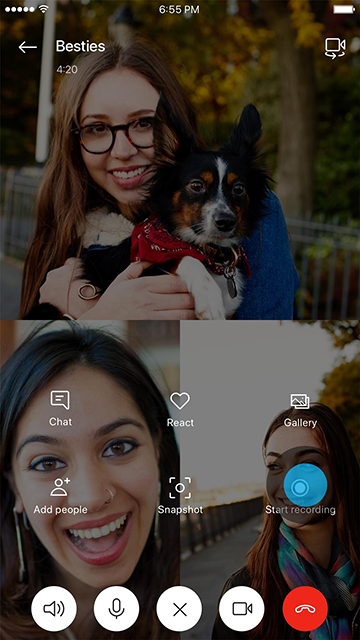   The latest version of Skype now includes a Call Recorder tool 