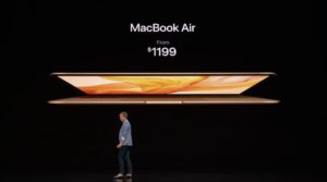 آبل تكشف عن نسخة جديدة من MacBook Air ببطارية تدوم 13 ساعة