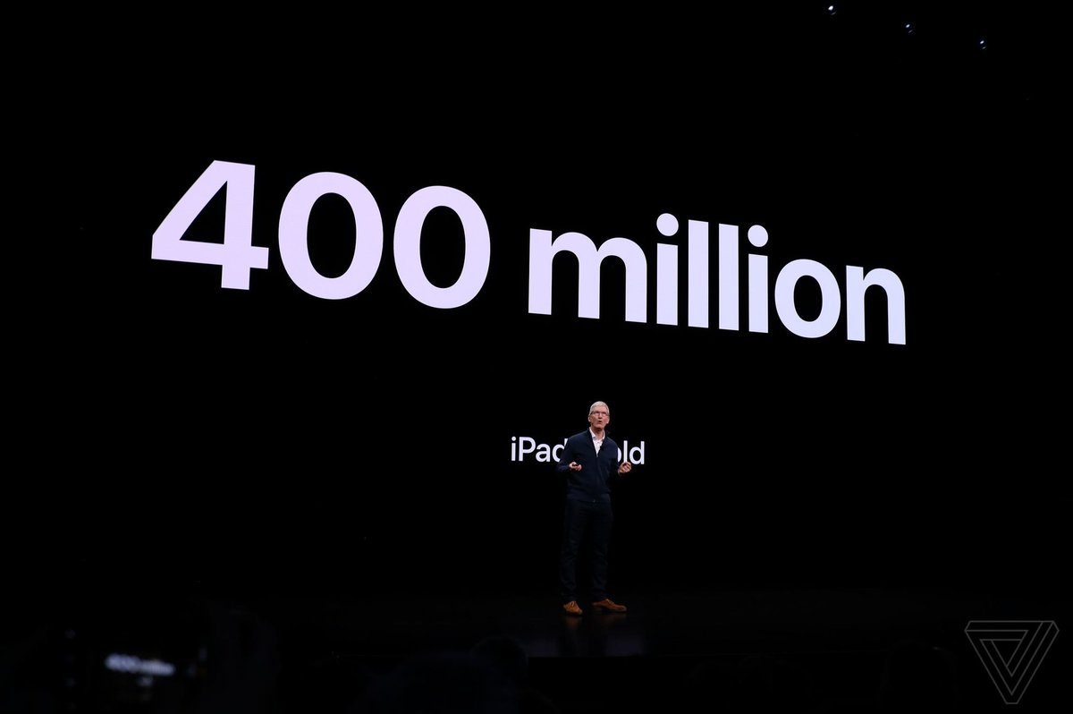 مؤتمر آبل : بيع 400 مليون نسخة من أجهزة ايباد