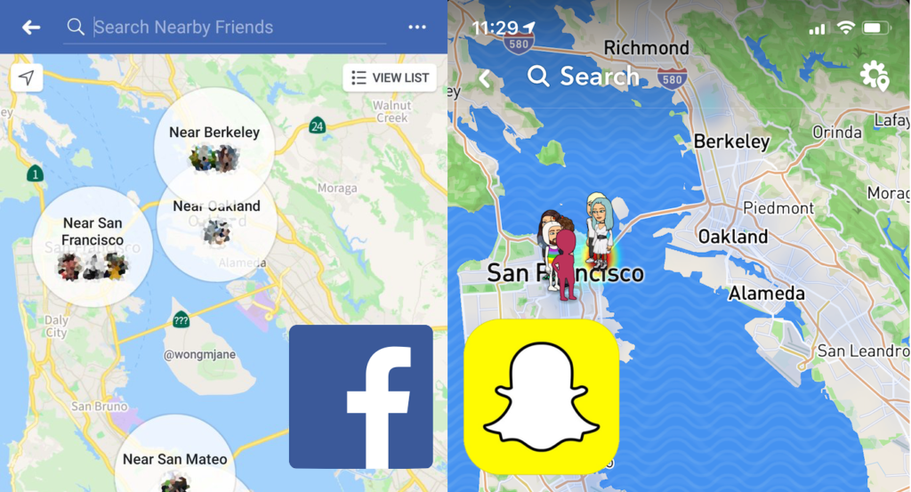 فيسبوك تعمل على نسخ ميزة Snap Map إلى تطبيقها