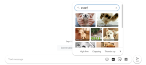 تطبيق الرسائل "Messages" على الويب يدعم الآن الصور المتحركة GIF
