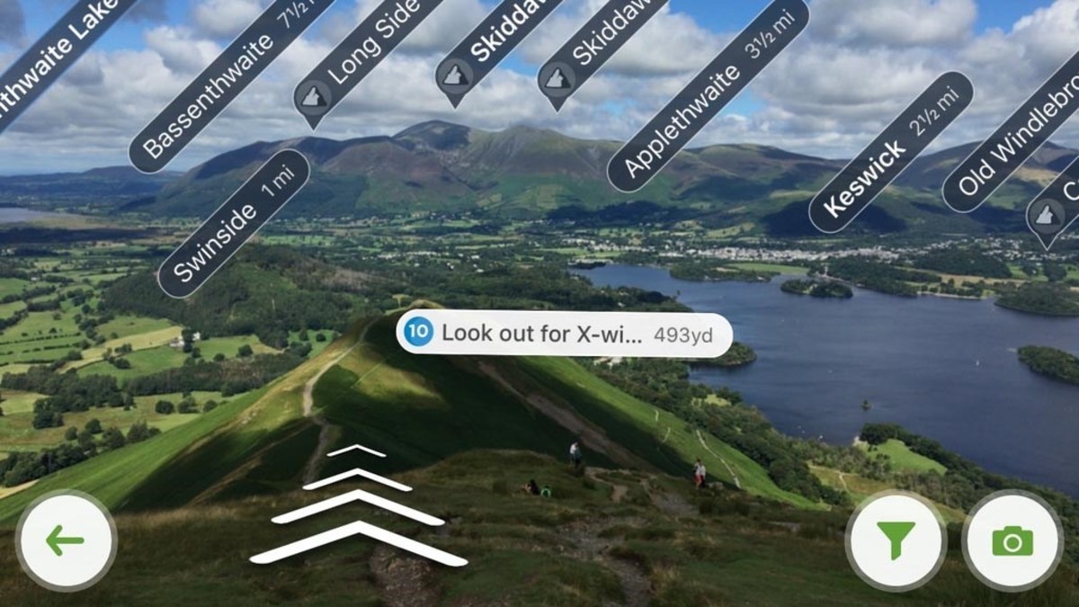 تطبيق ViewRanger يُقدّم لك خرائط وطرق بالواقع المُعزز