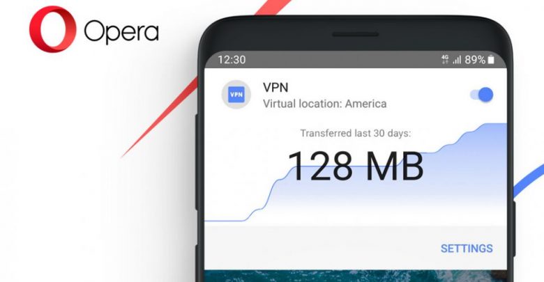 رسميًا خدمة الـ VPN الغير محدودة متاحة الآن على متصفّح أوبرا في أندرويد
