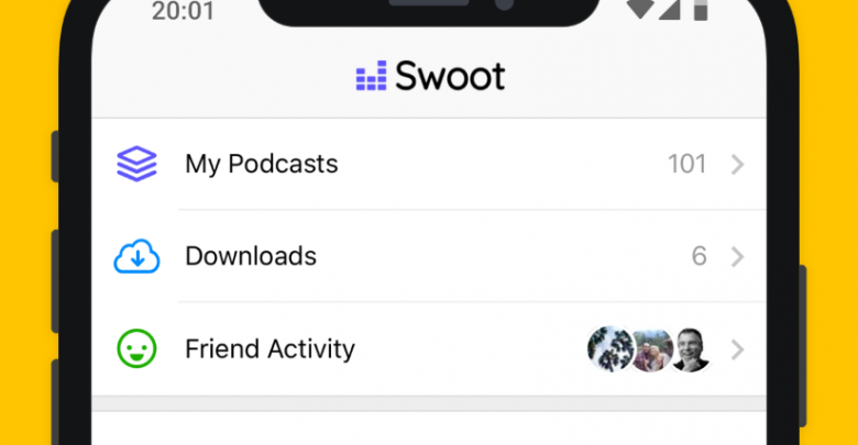 جديد التطبيقات Swoot: تطبيق بودكاست اجتماعي لمستخدمي أندرويد
