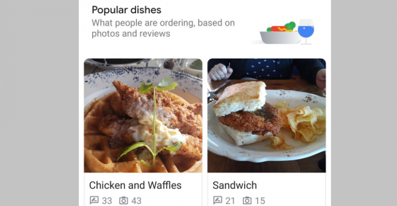 خرائط قوقل تُساعدك على معرفة الأطباق الشائعة عند البحث في المطاعم