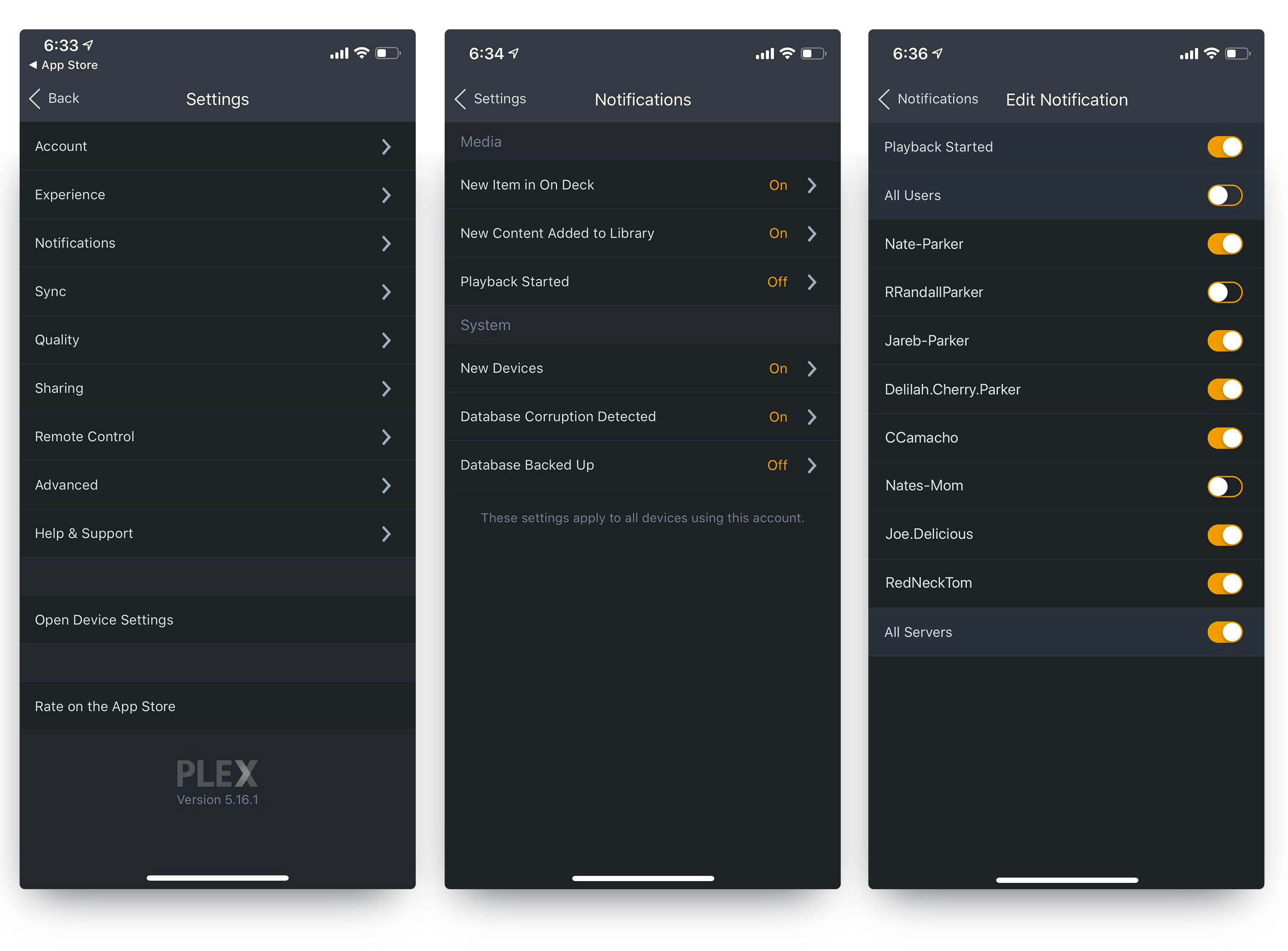 أخيرًا تطبيق Plex يدعم إشعارات الخادم في آخر تحديث له