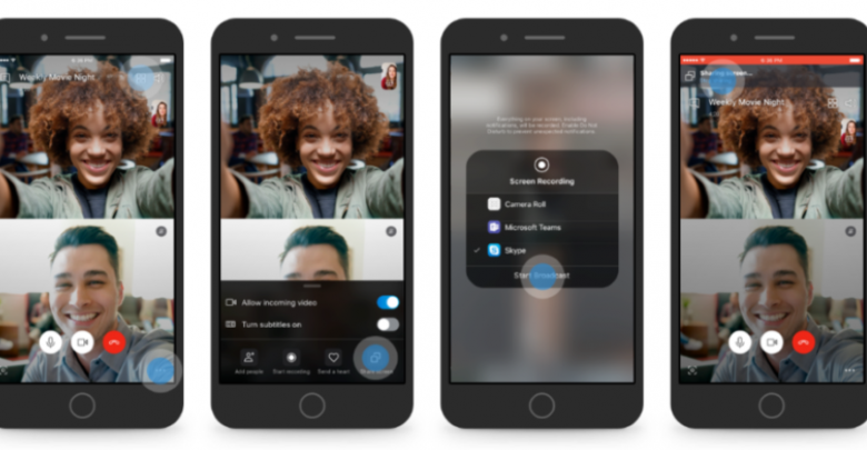 رسميًا تطبيق سكايب يدعم ميزة مشاركة الشاشة على أندرويد و iOS