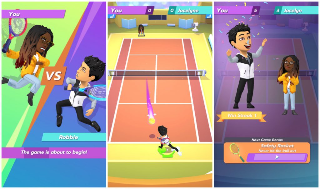 سناب شات تُطلق لعبة Bitmoji Tennis على منصتها احتفاءً ببطولة ويمبلدون