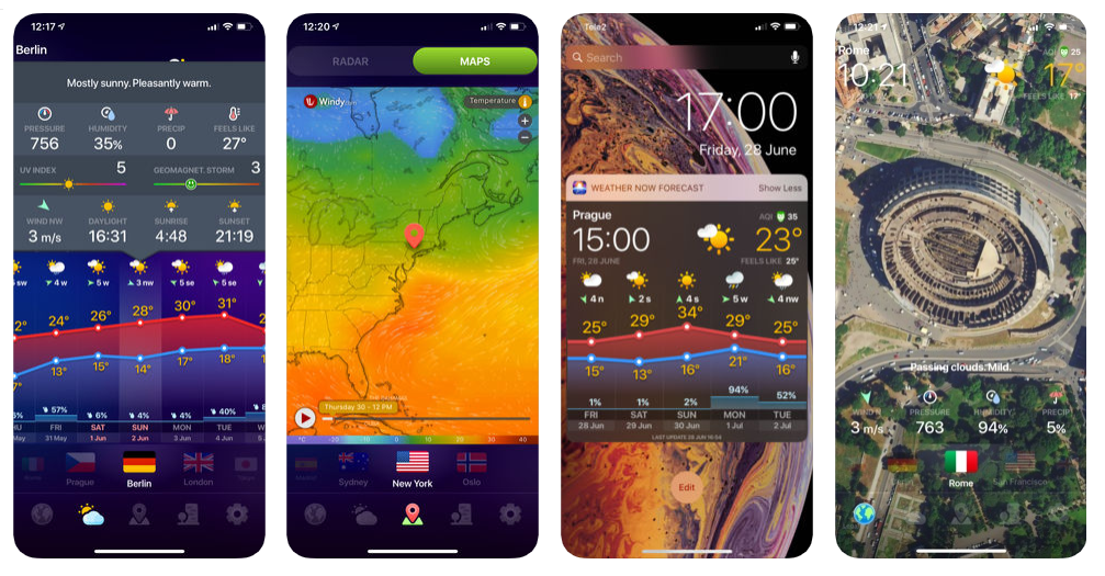 Weather Now: أحد تطبيقات الطقس القوية على أندرويد و iOS