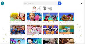 يحصل تطبيق يوتيوب للأطفال "YouTube Kids" على موقع الويب الخاص به