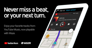تطبيق يوتيوب ميوزيك يتكامل الآن مع تطبيق Waze