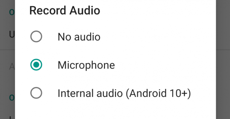 تطبيق ADV Screen Recorder يُضيف الدعم لالتقاط الصوت الداخلي على أندرويد 10