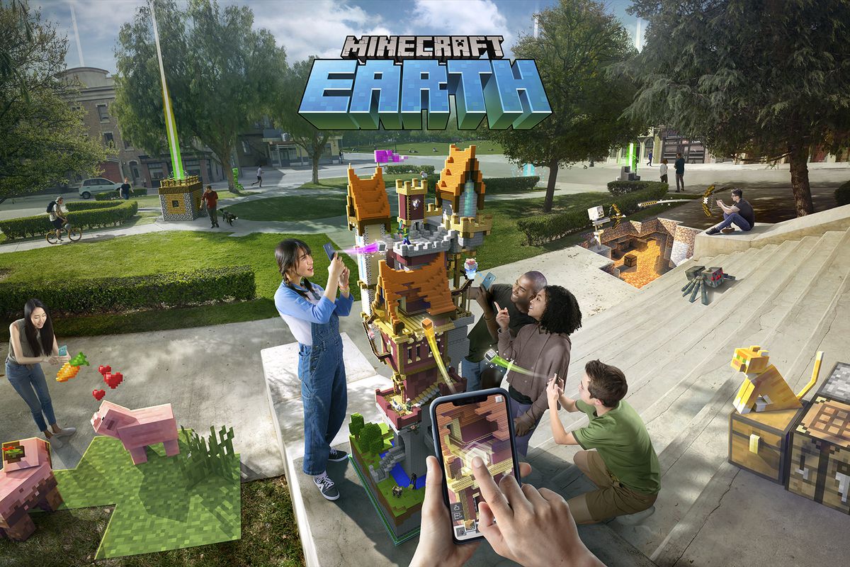 إطلاق لعبة الواقع المُعزز Minecraft Earth في وقت مُبكر من الشهر القادم 