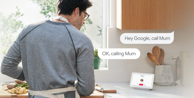 مساعدات جوجل المنزلية تضيف ميزة إجراء المكالمات الهاتفية