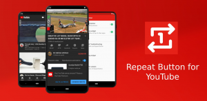 تطبيق Repeat Button for YouTube‏ الجديد لتكرار الفيديو في تطبيق يوتيوب وأكثر