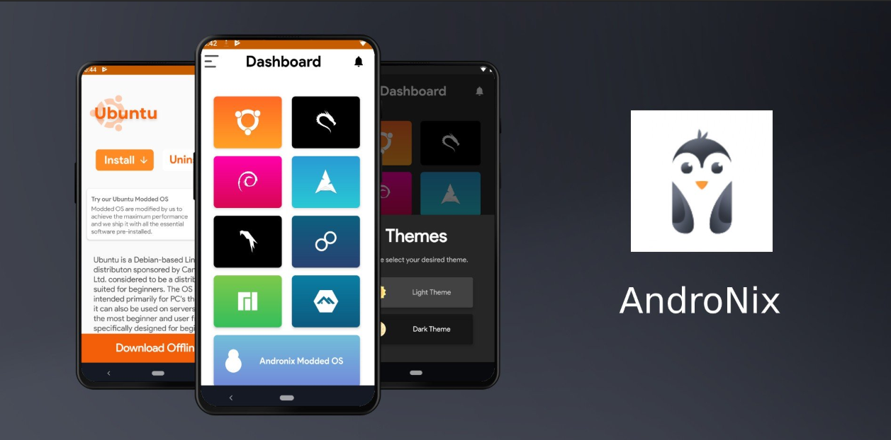 جدبد التطبيقات: AndroNix لتثبيت لينكس على أندرويد وبدون روت