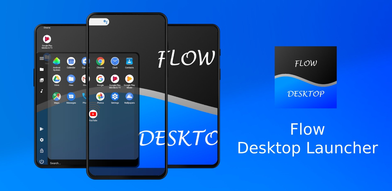 يعمل لانشر Flow Desktop الجديد على تحسين وضع سطح المكتب الخاص بأندرويد 10