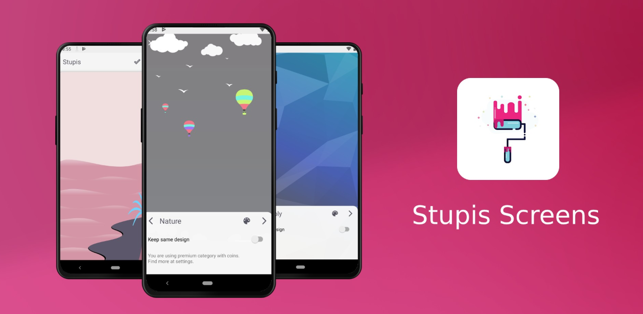 جديد التطبيقات: Stupis Screens لإنشاء عدد لا حصر له من الخلفيات على أندرويد - عالم التقنية