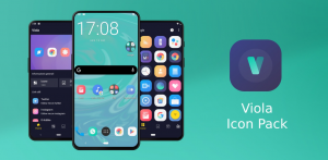 مع تطبيق Viola icon pack سيحصل هاتفك الأندرويد على مظهر نظام iOS