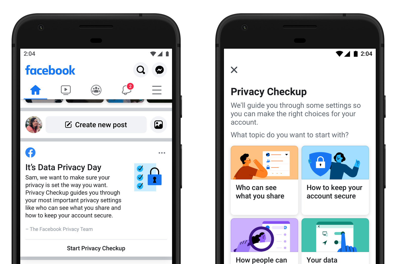فيس بوك ستبدأ بالطلب من كافة مستخدميها التحقق من إعدادات الخصوصية - عالم التقنية