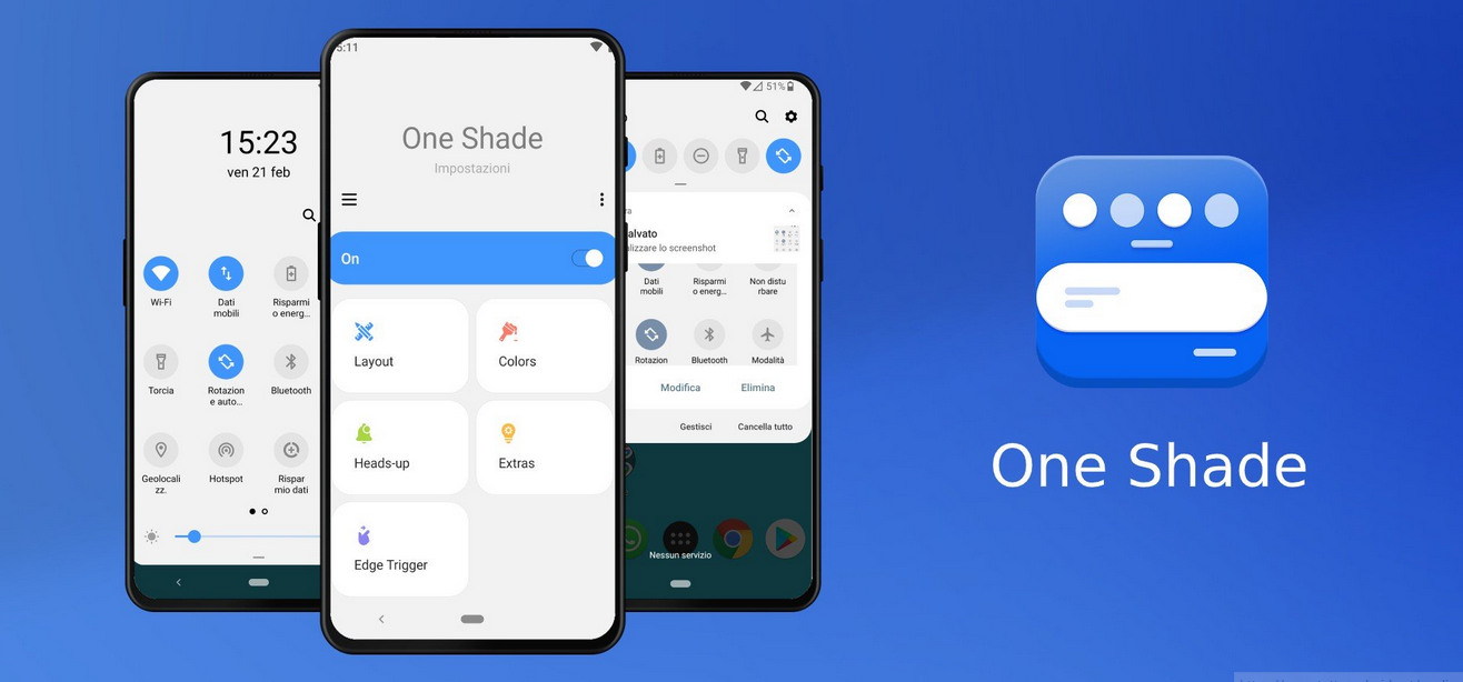 جديد التطبيقات: One Shade لتحسين لوحتي الإشعارات والإعدادات السريعة