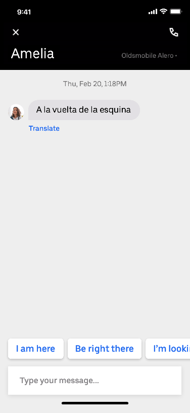 أوبر تطلق أداة الترجمة داخل تطبيقها في أندرويد و iOS