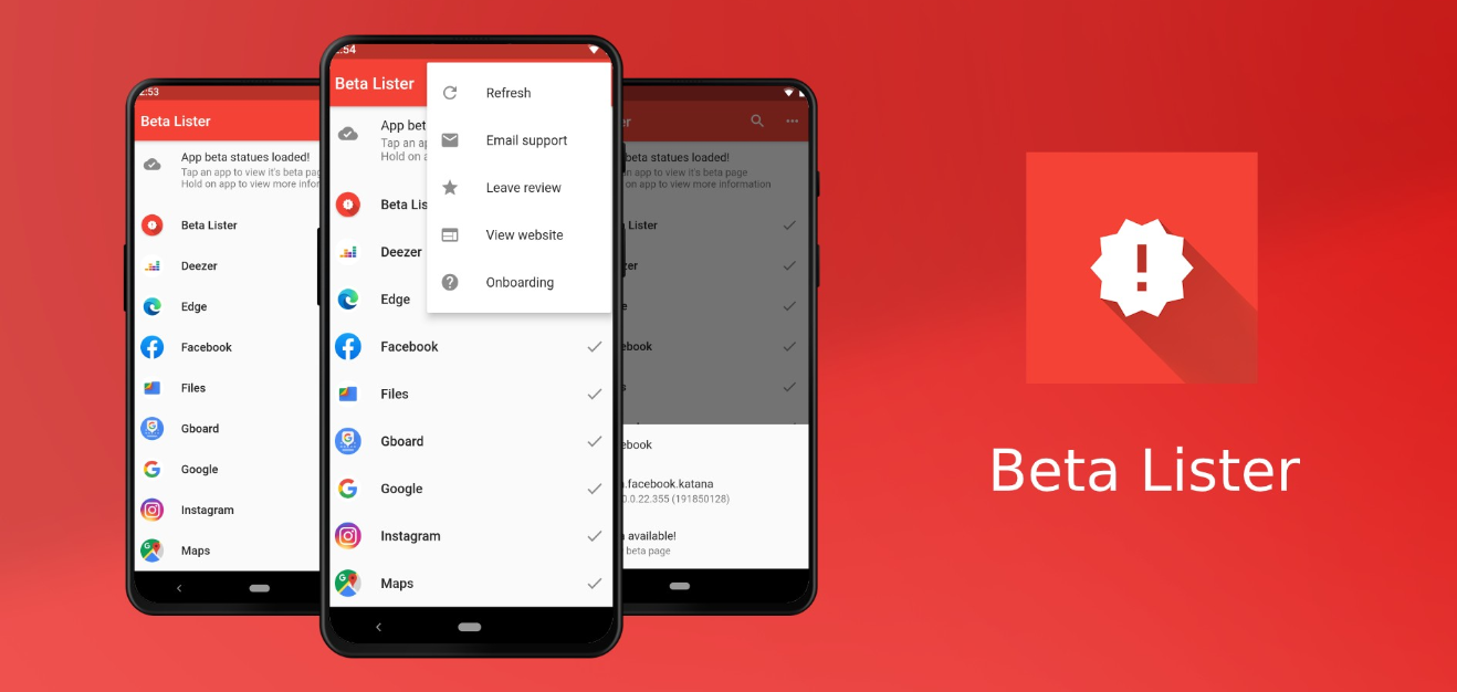 مع تطبيق Beta Lister يمكنك بسهولة إدارة الإصدارات التجريبية لتطبيقاتك المثبتة في أندرويد - عالم التقنية