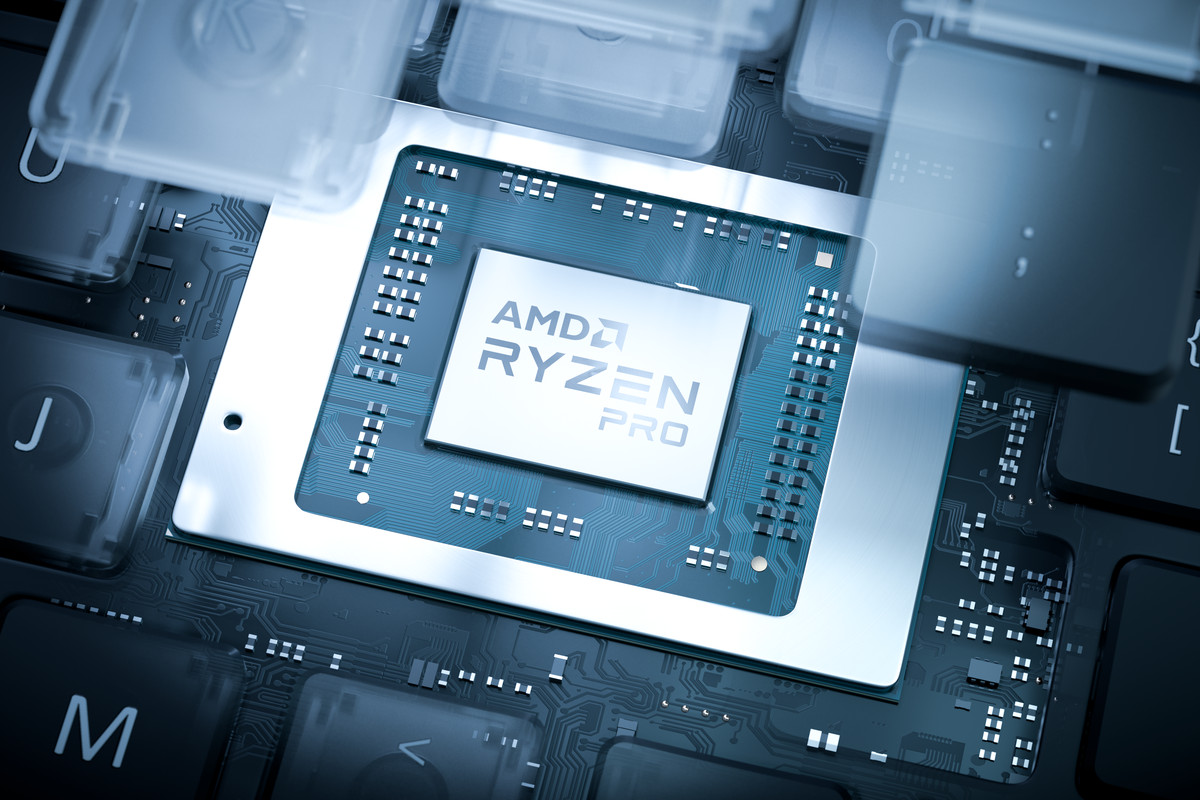 شركة AMD تطلق سلسلة معالجات Ryzen Pro 4000 