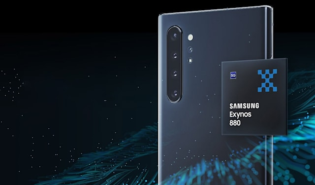 سامسونج تطلق معالج Exynos 880 لهواتف الفئة المتوسطة بتقنية الجيل الخامس وفيفو أول مستخدميه