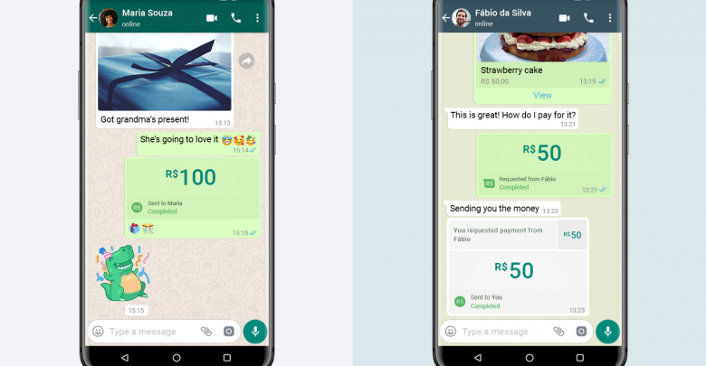 واتساب تطلق خدمة دفع عبر التطبيق والبداية من البرازيل -- WhatsApp