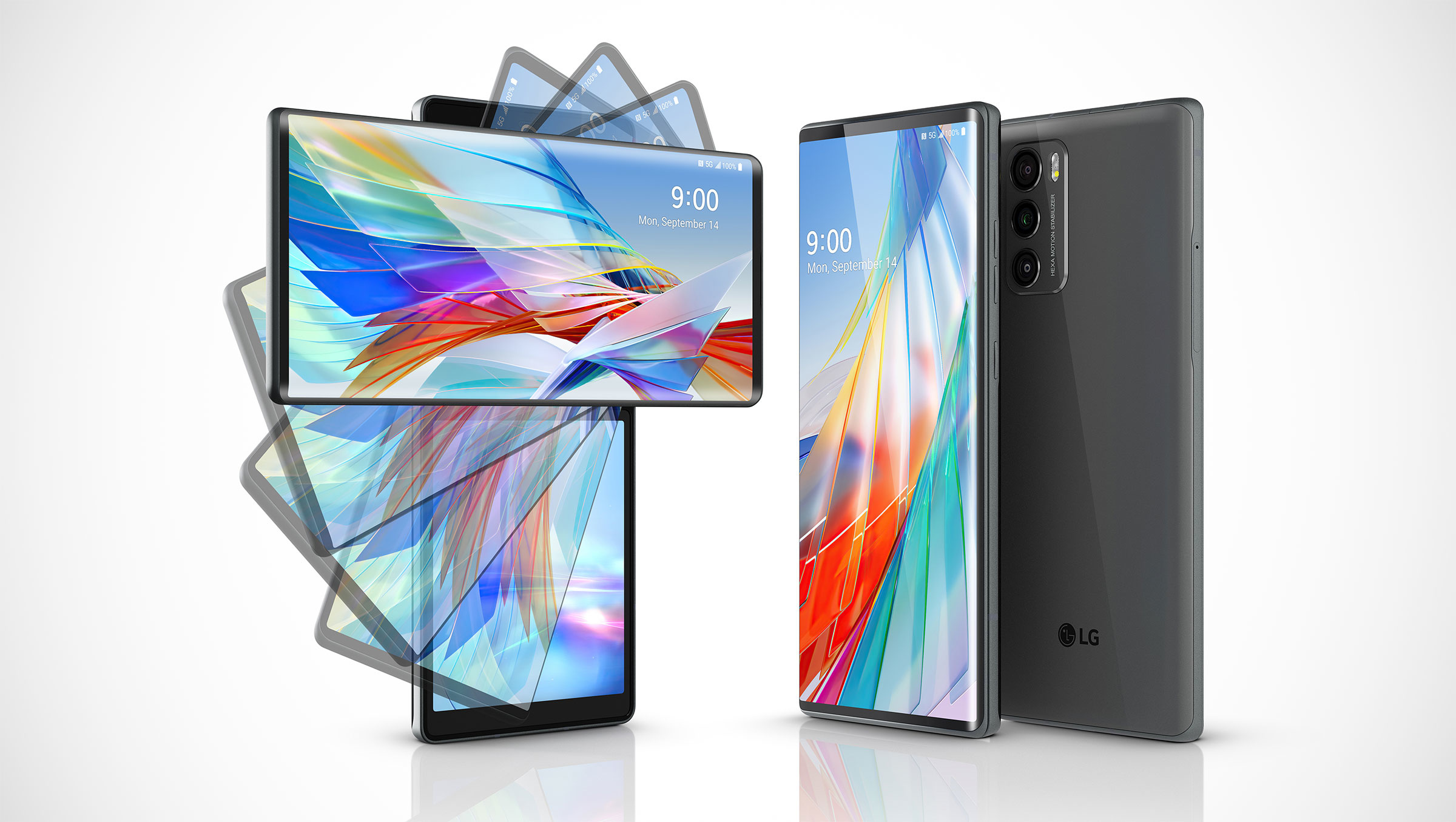 إل جي تكشف عن هاتفها مزودج الشاشة LG Wing بسعر 1000 دولار أمريكي