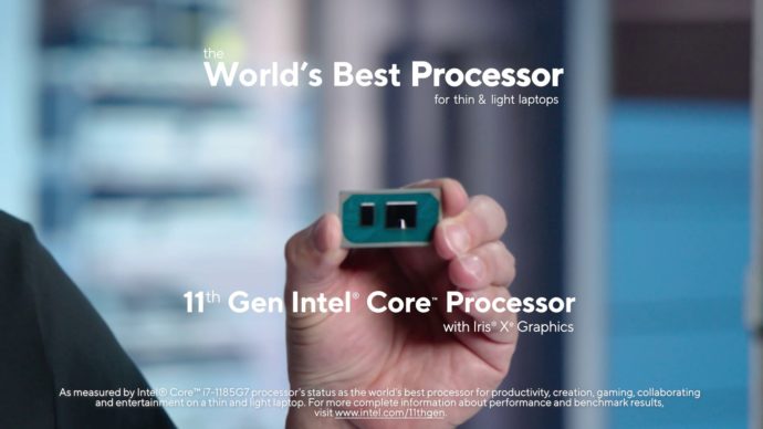 إنتل تكشف عن معالجات الجيل الحادي عشر مدمجة بوحدة معالجة الرسومات Xe - 11th Gen Intel Core