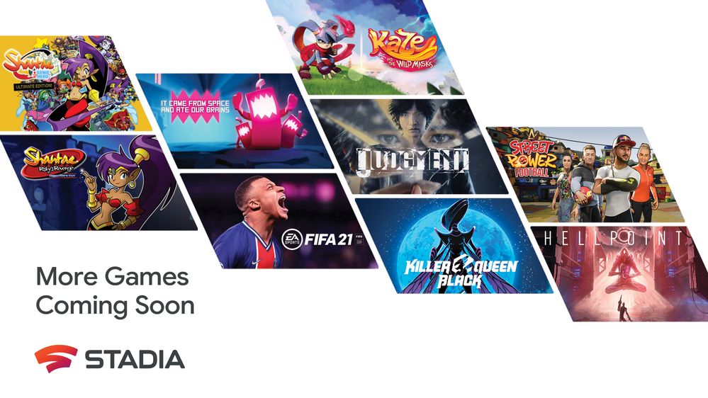 جوجل تضيف أكثر من 100 لعبة جديدة لخدمة ستاديا بينها فيفا 21 - Stadia
