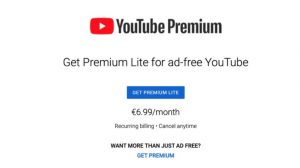 يوتيوب تعمل على اشتراك Premium Lite يقوم بحذف الإعلانات فقط
