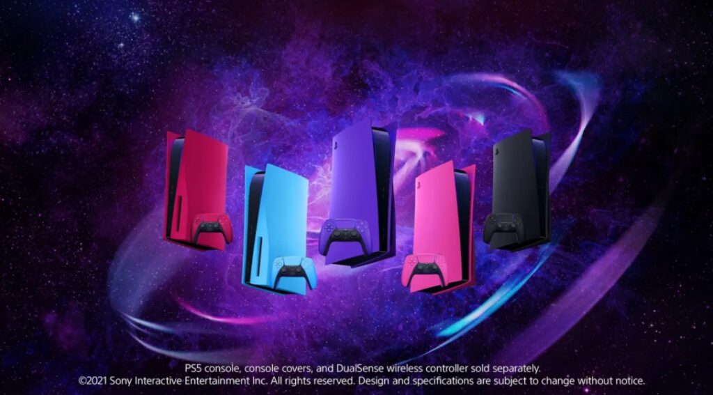سوني ستبدأ بيع واجهات لأجهزة بلايستيشن 5 بألوان مختلفة وبسعر 55$ لكل منها - PS5