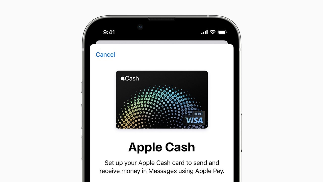 تبديل بطاقات الخصم الافتراضية الخاصة بـ Apple Cash من Discover إلى Visa