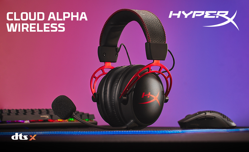 لعشاق الألعاب شركة HyperX تُطلق سماعة الألعاب Alpha Wireless بعمر بطارية تصل حتى 300 ساعة
