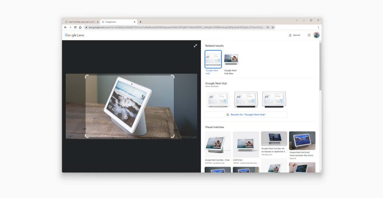 Google Lens على سطح المكتب يمكنها الآن نسخ النص وترجمته وفتح بحث الصور