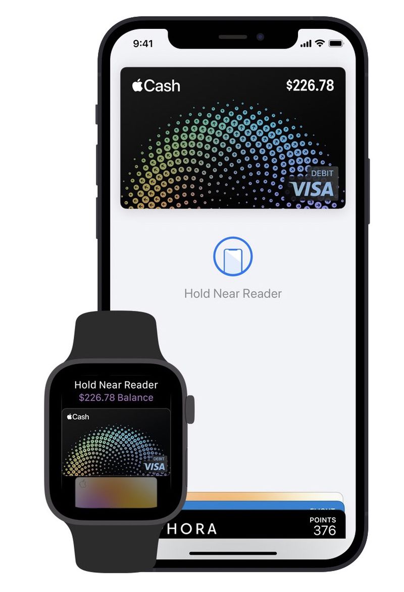 تبديل بطاقات الخصم الافتراضية الخاصة بـ Apple Cash من Discover إلى Visa