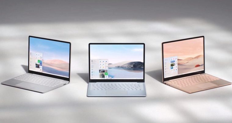 تاجر كوري يسرب تفاصيل جهاز Surface Laptop Go 2 القادم