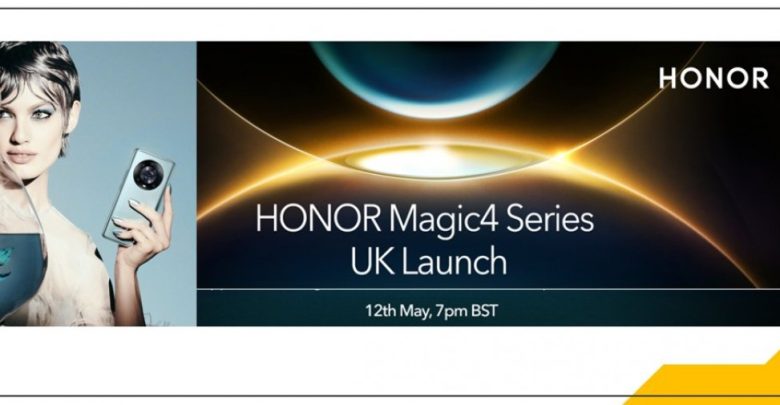 من المقرر إطلاق سلسلة Honor Magic4 العالمية في 12 مايو