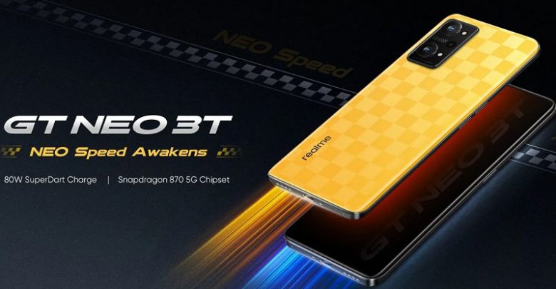 اطلاق GT Neo 3T بمعالج Snapdragon 870