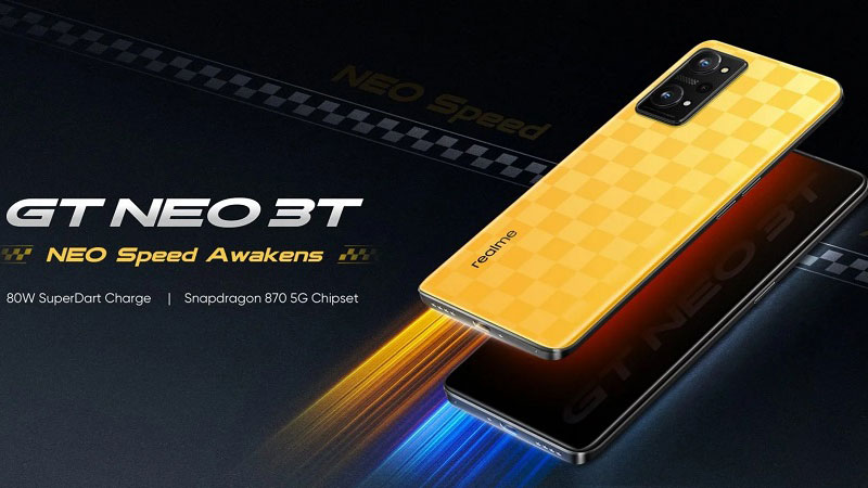 اطلاق GT Neo 3T بمعالج Snapdragon 870