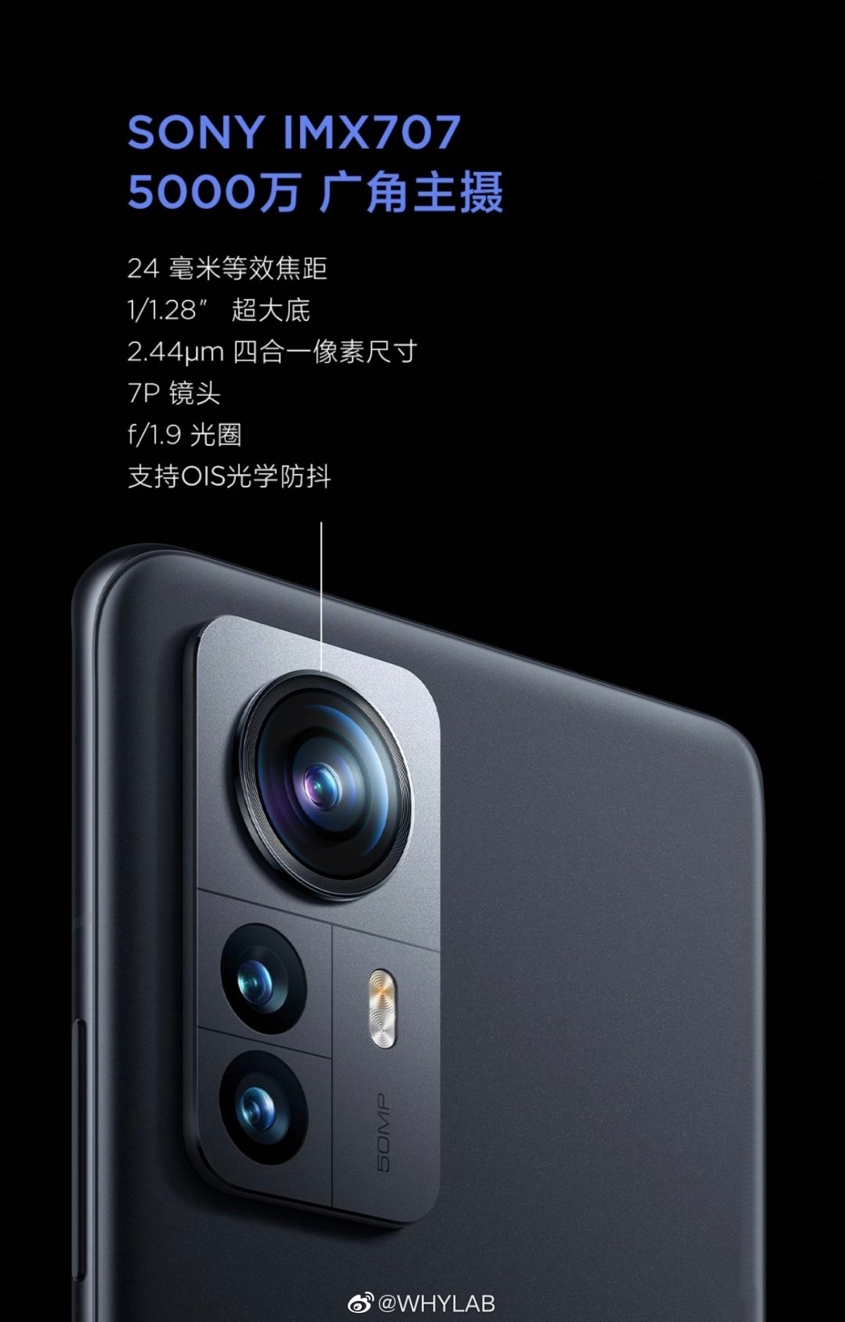 شاومي تستعد لاطلاق هاتفها 12S Ultra بكاميرا Sony IMX989 ومقاس 1 بوصة