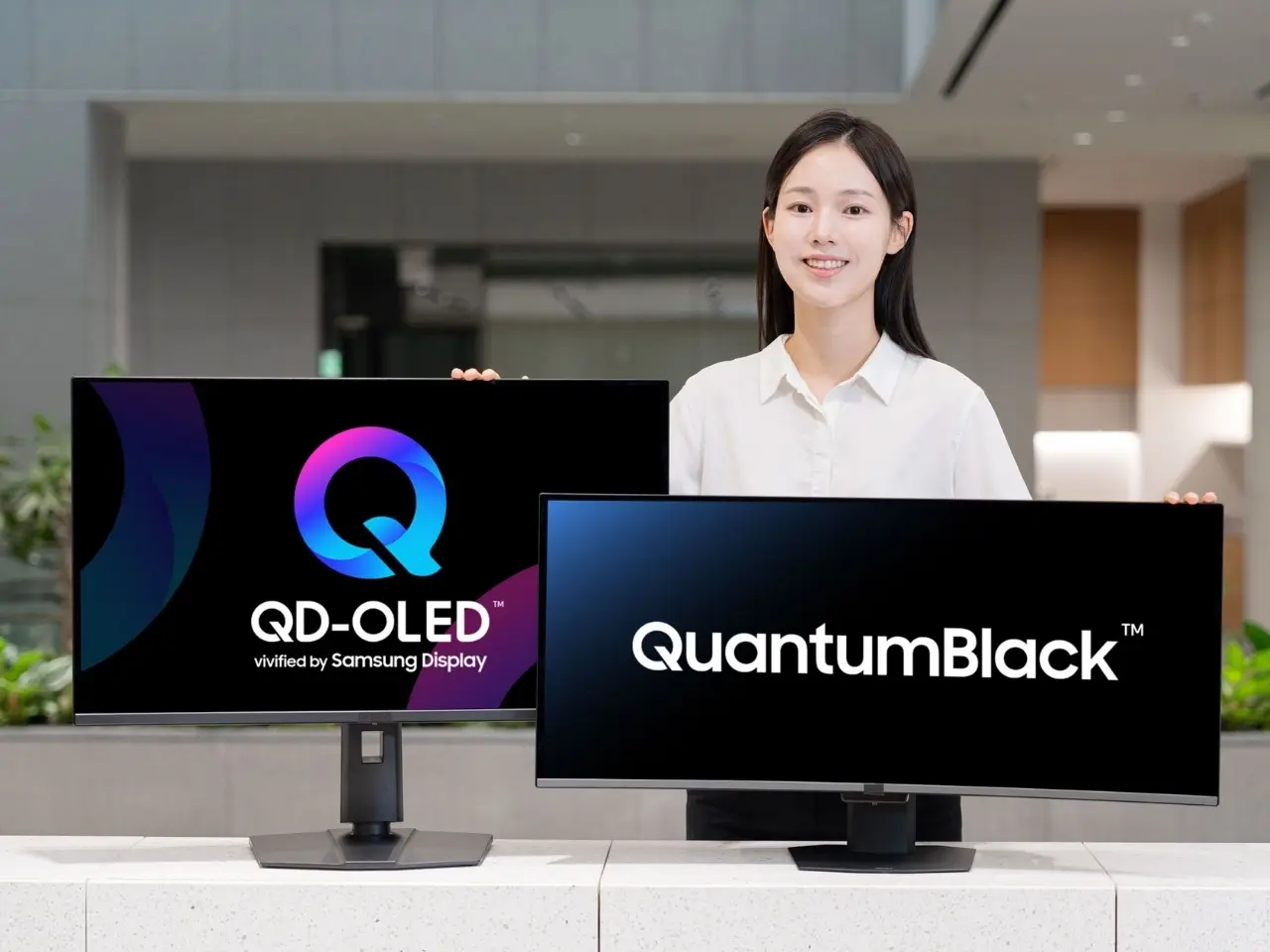 سامسونج QuantumBlack: ثورة في شاشات QD-OLED 2026